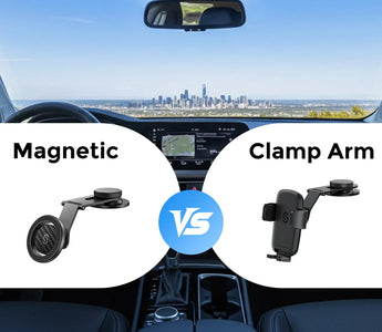 Magnetic vs. Clamp-arm Car Mount Ultimate Comparison