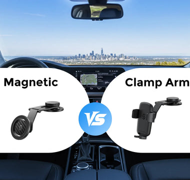 Magnetic vs. Clamp-arm Car Mount Ultimate Comparison