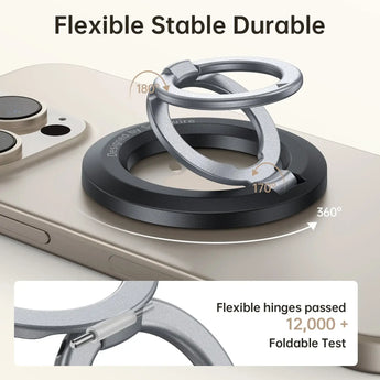 Double Ring Magnetic Phone Grip