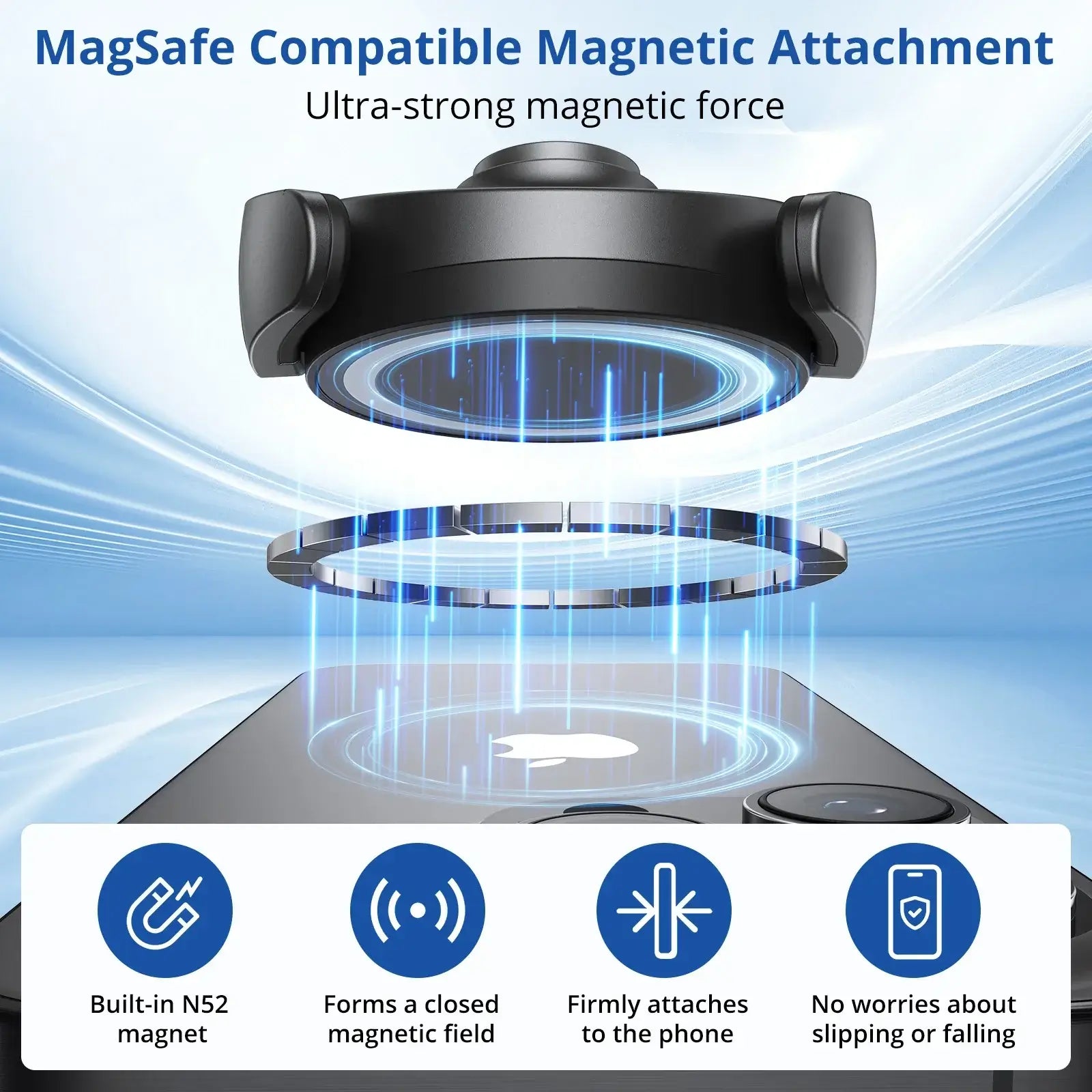 Magnetisches und 360 &deg; drehbares Selfie-Stativ-Stativ